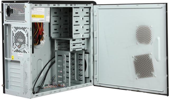 Alt view image 5 of 9 - Cooler Master Elite 310 RC-310-BKR2-GP Black with blue front panel Steel Body / ABS plastic front bezel ATX Mid Tower Computer Case 420W Power Supply