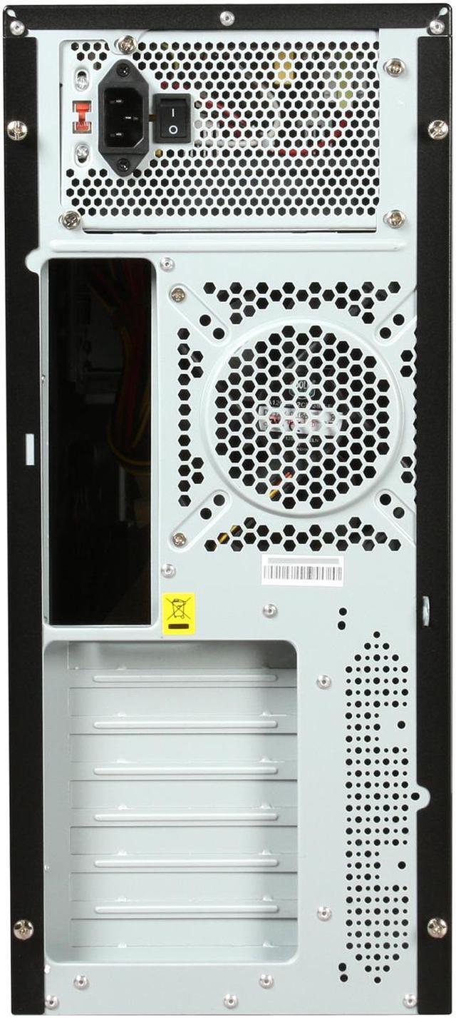 Alt view image 8 of 9 - Cooler Master Elite 310 RC-310-BKR2-GP Black with blue front panel Steel Body / ABS plastic front bezel ATX Mid Tower Computer Case 420W Power Supply