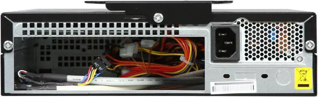 Alt view image 4 of 7 - COOLER MASTER Elite 100 RC-100-KKP3-GP Black Steel / Plastic MITX/MATX Slim Case Computer Case Flex ATX 150W, Active PFC Power Supply