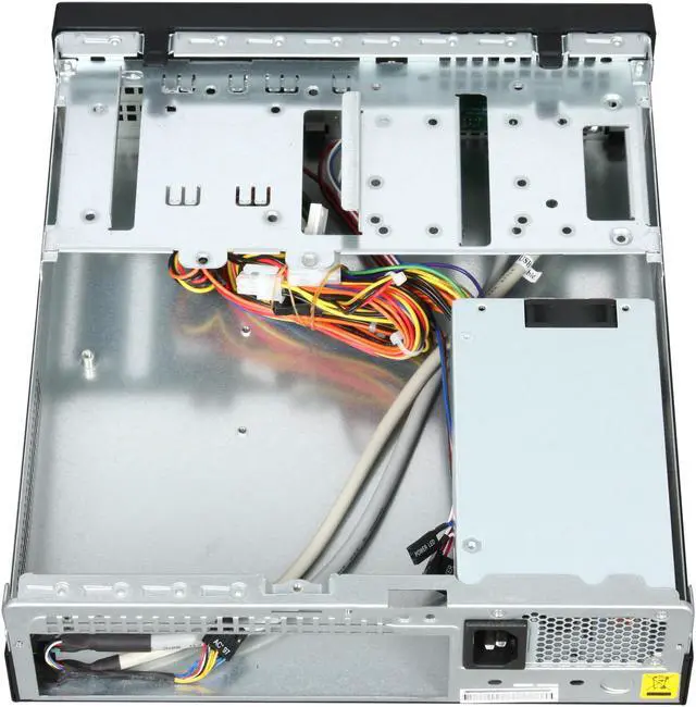 Alt view image 5 of 7 - COOLER MASTER Elite 100 RC-100-KKP3-GP Black Steel / Plastic MITX/MATX Slim Case Computer Case Flex ATX 150W, Active PFC Power Supply
