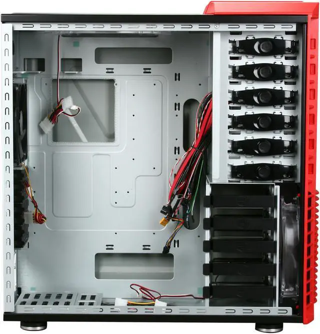 Alt view image 6 of 10 - Cooler Master HAF 932 AMD Limited Edition AM-932-RWN1-GP Red Steel / Plastic / Mesh bezel ATX Full Tower Computer Case