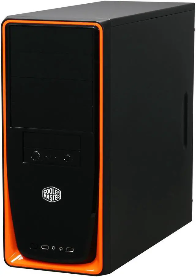 Alt view image 3 of 9 - Cooler Master Elite RC-310-OWR460 Black SECC ATX Mid Tower Computer Case RS-460-PSAR-J3, Elite 460W Power Supply