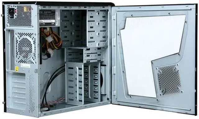 Alt view image 5 of 9 - Cooler Master Elite RC-310-OWR460 Black SECC ATX Mid Tower Computer Case RS-460-PSAR-J3, Elite 460W Power Supply