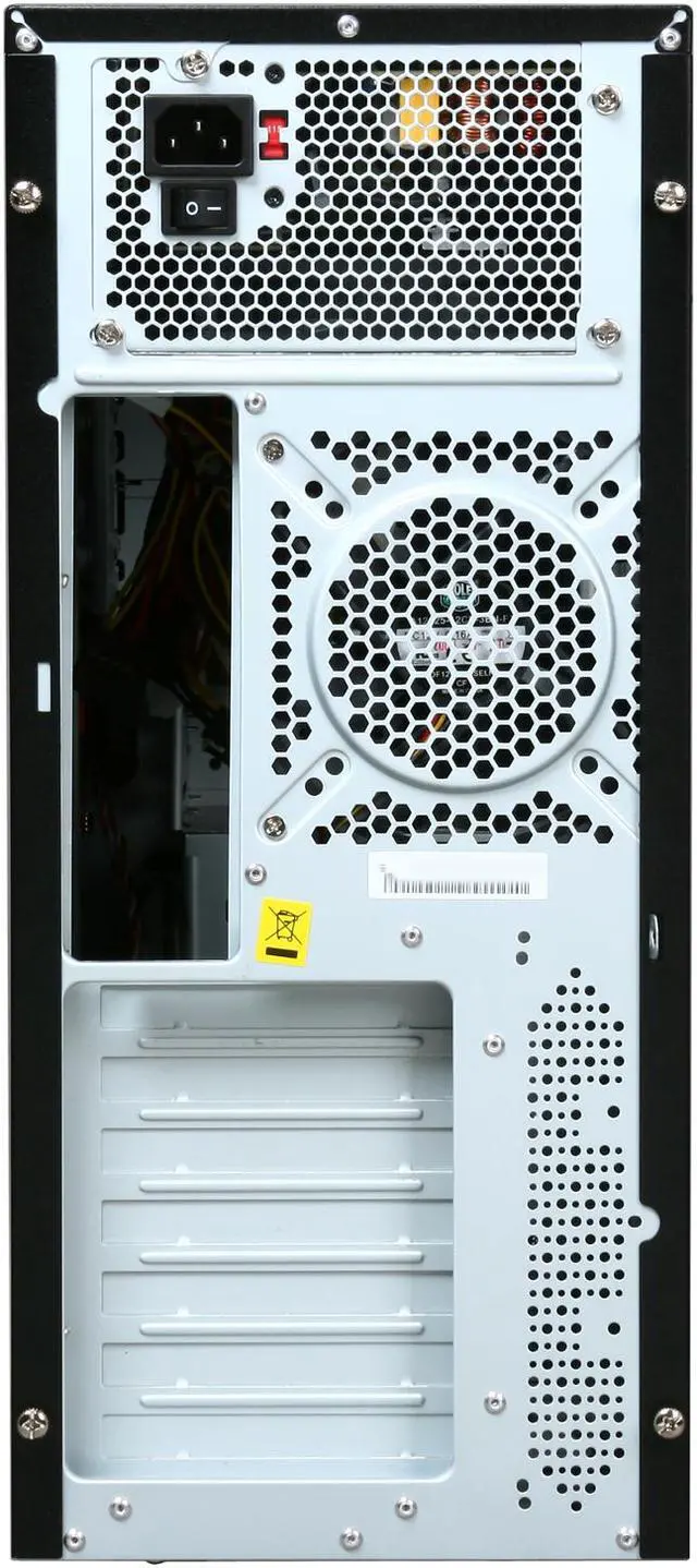 Alt view image 8 of 9 - Cooler Master Elite RC-310-OWR460 Black SECC ATX Mid Tower Computer Case RS-460-PSAR-J3, Elite 460W Power Supply