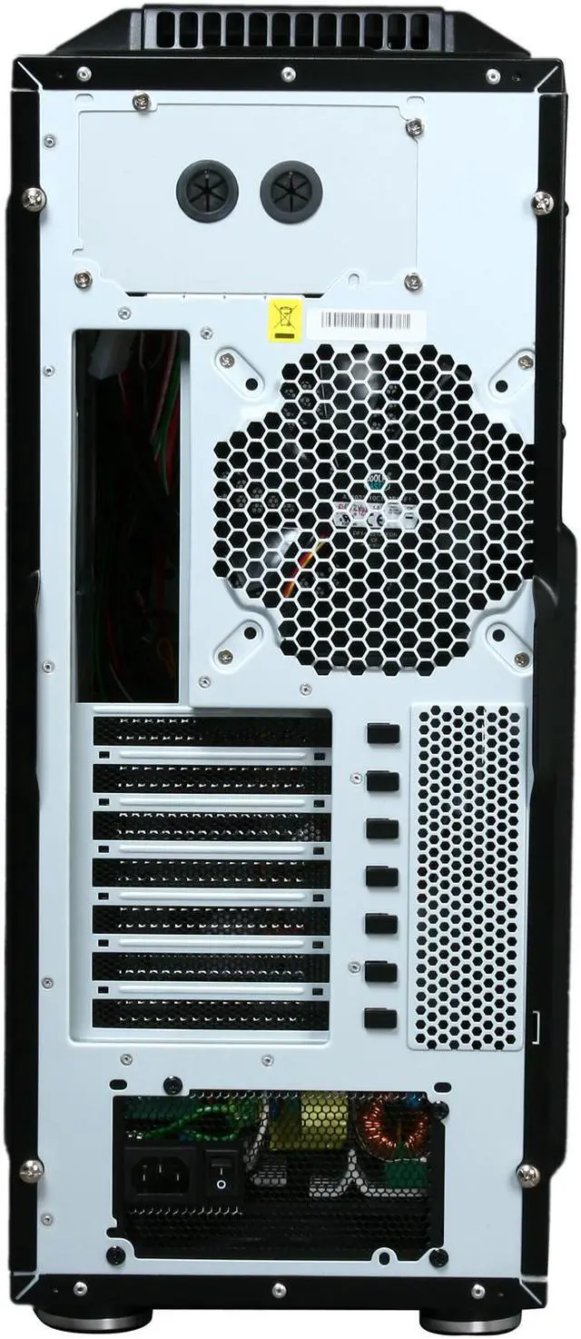 Alt view image 9 of 10 - Cooler Master HAF 932 RC-932-KKA700 Black Steel ATX Full Tower Computer Case 700W Power Supply