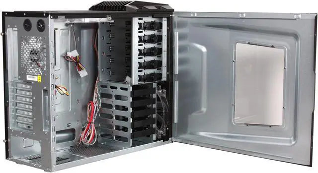Alt view image 5 of 10 - COOLER MASTER HAF 922 BLUE RC-922M-KWN2-GP Black ATX Mid Tower Computer Case with Side window