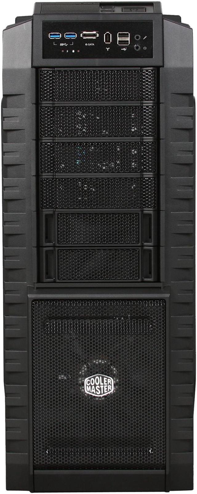 Alt view image 2 of 10 - Cooler Master HAF X - High Air Flow Full Tower Computer Case with Windowed Side Panel and USB 3.0 Ports