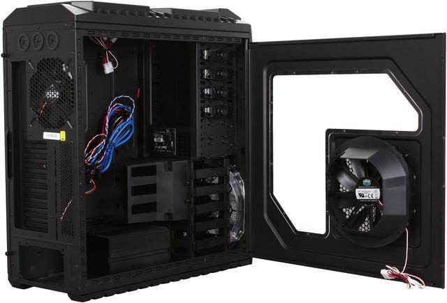 Alt view image 5 of 10 - Cooler Master HAF X - High Air Flow Full Tower Computer Case with Windowed Side Panel and USB 3.0 Ports