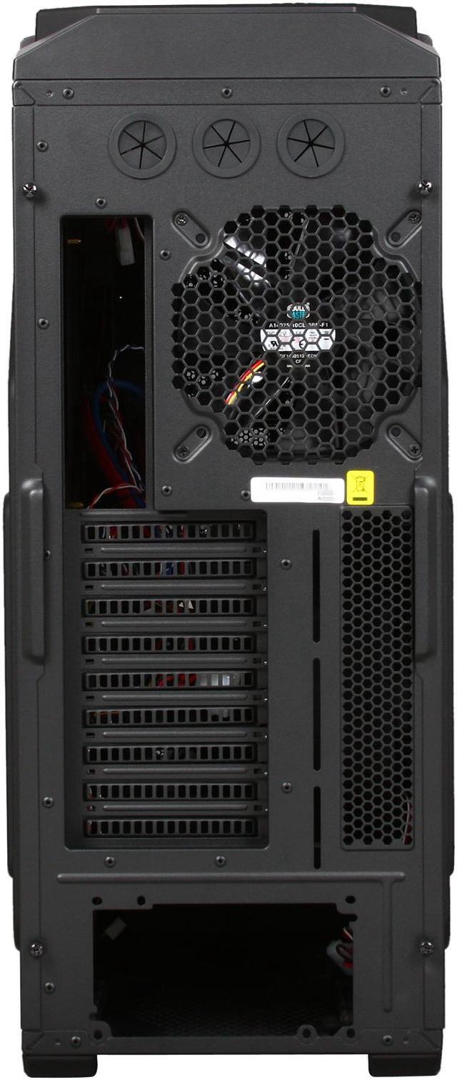 Alt view image 9 of 10 - Cooler Master HAF X - High Air Flow Full Tower Computer Case with Windowed Side Panel and USB 3.0 Ports
