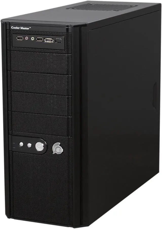 Alt view image 3 of 9 - COOLER MASTER Centurion 5 II Black Steel / Aluminum / Plastic Computer Case