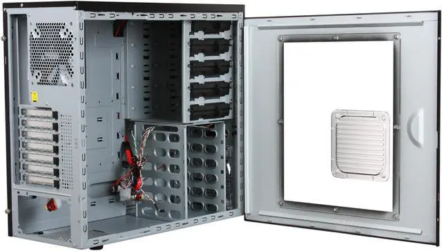 Alt view image 5 of 9 - COOLER MASTER Centurion 5 II Black Steel / Aluminum / Plastic Computer Case