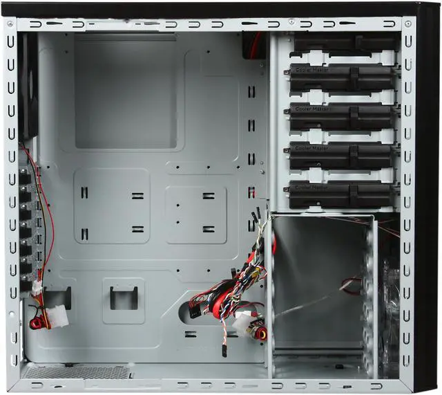 Alt view image 6 of 9 - COOLER MASTER Centurion 5 II Black Steel / Aluminum / Plastic Computer Case