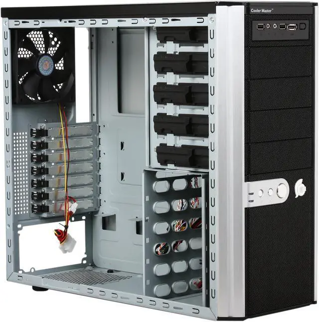 Alt view image 7 of 9 - COOLER MASTER Centurion 5 II Silver Steel / Aluminum / Plastic Computer Case