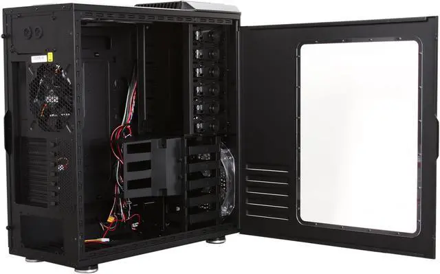 Alt view image 5 of 10 - Cooler Master HAF 932 Black RC-932-KWN3 Black Steel ATX Full Tower Computer Case with Side window
