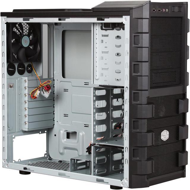 Alt view image 7 of 10 - Cooler Master HAF 912 - Mid Tower Computer Case with High Airflow, Supporting up to Six 120mm Fans and USB 3.0