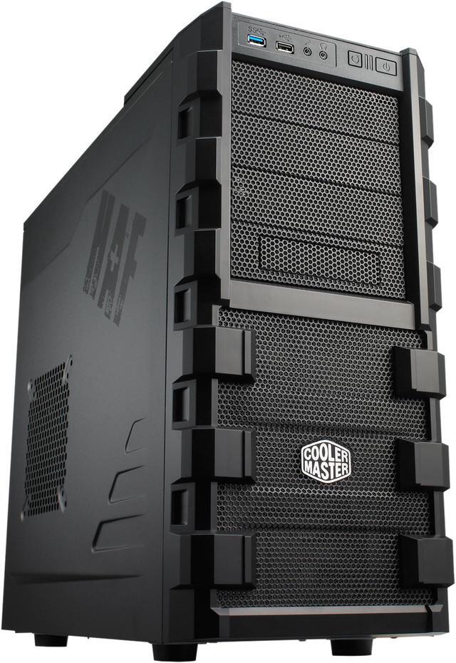 Main image of Cooler Master HAF 912 - Mid Tower Computer Case with High Airflow, Supporting up to Six 120mm Fans and USB 3.0