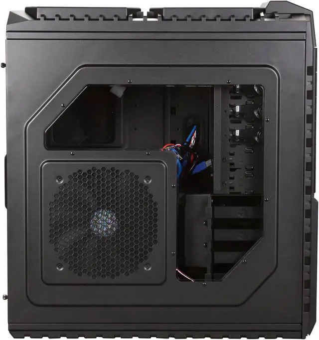 Alt view image 4 of 9 - Cooler Master HAF X RC-942-KKAA00 Black Steel / Plastic ATX Full Tower Computer Case w/ Cooler Master RSA00-80GAD3-US 1000W Power Supply