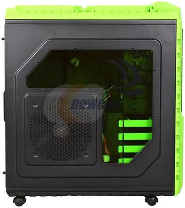 Alt view image 4 of 10 - Cooler Master HAF X nVidia Edition NV-942-KKN1 Green Steel / Plastic ATX Full Tower Computer Case