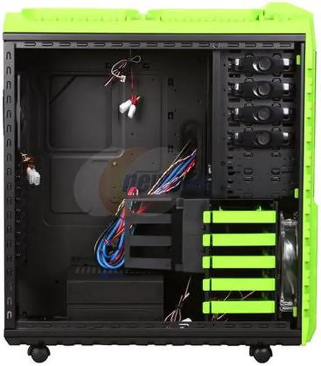 Alt view image 6 of 10 - Cooler Master HAF X nVidia Edition NV-942-KKN1 Green Steel / Plastic ATX Full Tower Computer Case