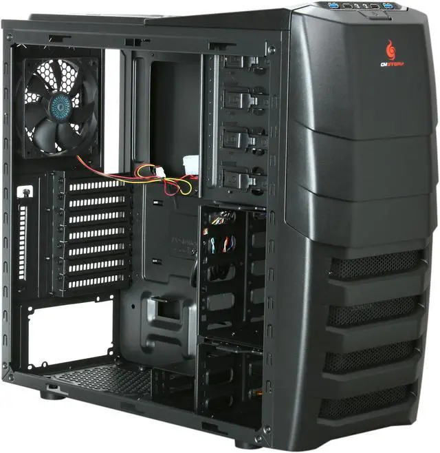 Alt view image 7 of 9 - CM Storm Enforcer - Gaming Mid Tower Computer Case with USB 3.0 and Water Cooling Support