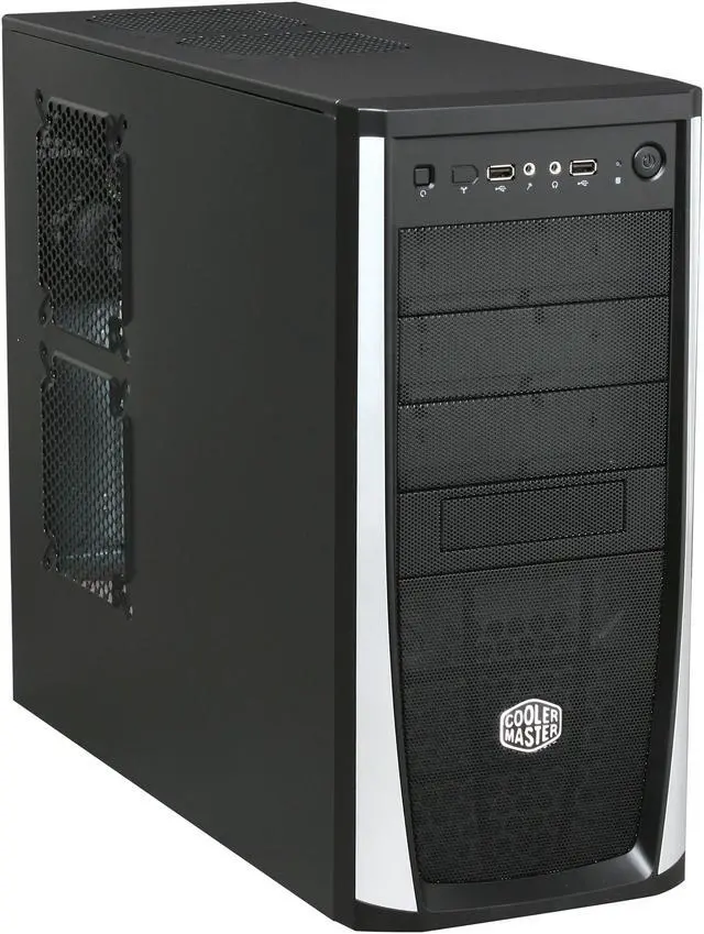 Main image of Cooler Master Elite 371 (RC-371-KKN1) Black Steel / ABS plastic ATX Mid Tower Computer Case