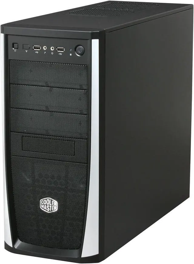 Alt view image 3 of 9 - Cooler Master Elite 371 (RC-371-KKN1) Black Steel / ABS plastic ATX Mid Tower Computer Case
