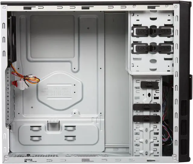Alt view image 6 of 9 - Cooler Master Elite 335 Upgraded RC-335U-KKN1 Black Steel / Plastic ATX Mid Tower Computer Case