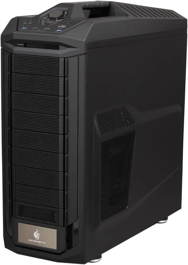 Alt view image 3 of 10 - CM Storm Trooper - Gaming Full Tower Computer Case with Handle and External 2.5" Drive Dock