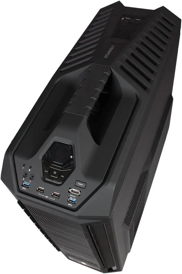 Alt view image 4 of 10 - CM Storm Trooper - Gaming Full Tower Computer Case with Handle and External 2.5" Drive Dock