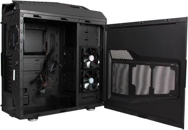Alt view image 6 of 10 - CM Storm Trooper - Gaming Full Tower Computer Case with Handle and External 2.5" Drive Dock