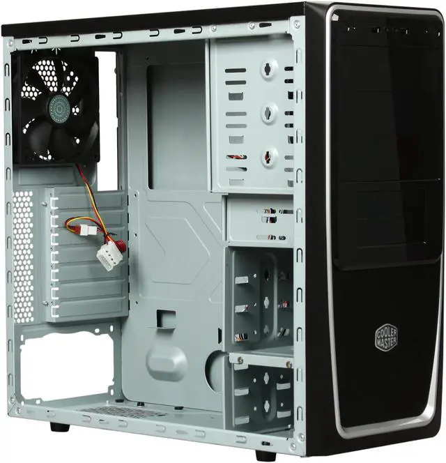 Alt view image 7 of 9 - Cooler Master Elite 311 RC-311B-SWN1 Silver Steel / Plastic ATX Mid Tower Computer Case