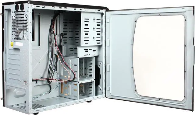 Alt view image 6 of 9 - Cooler Master Elite 311 RC-311B-OWN1 Orange Steel / Plastic ATX Mid Tower Computer Case