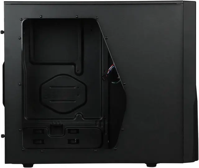 Alt view image 4 of 7 - Cooler Master Elite 431 Plus - Mid Tower Computer Case with Windowed Side Panel and USB 3.0