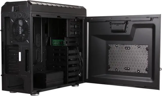 Alt view image 5 of 10 - Cooler Master HAF XM - High Air Flow Mid Tower Computer Case with USB 3.0 and Two External Drive Docks