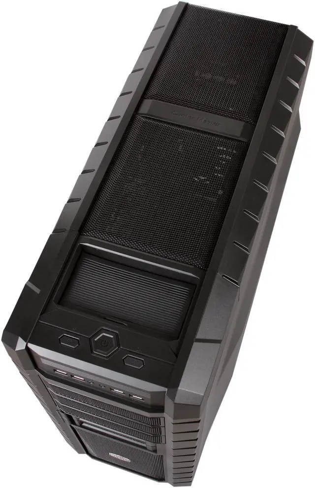 Alt view image 8 of 10 - Cooler Master HAF XM - High Air Flow Mid Tower Computer Case with USB 3.0 and Two External Drive Docks