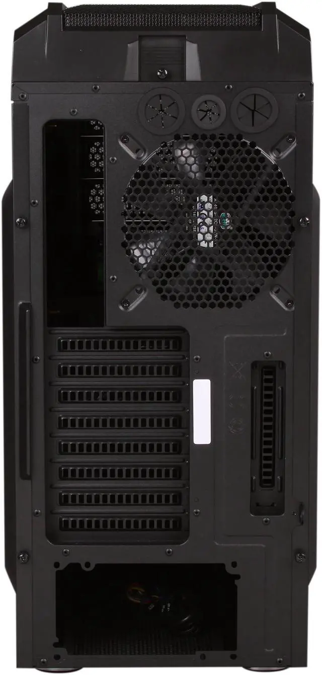 Alt view image 9 of 10 - Cooler Master HAF XM - High Air Flow Mid Tower Computer Case with USB 3.0 and Two External Drive Docks