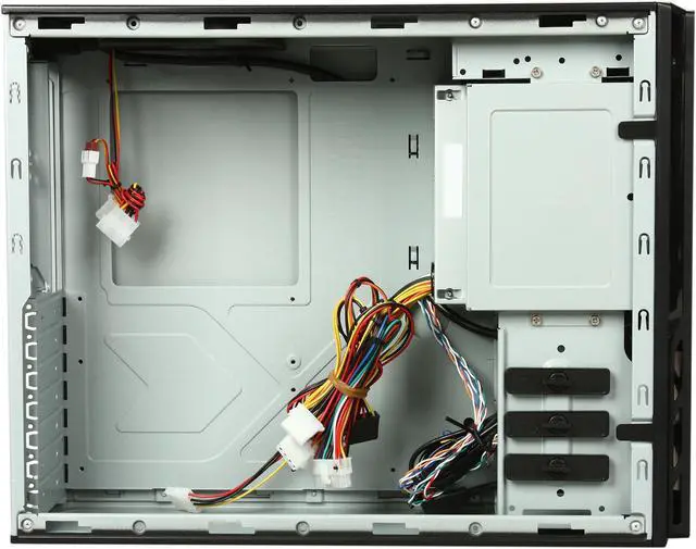 Alt view image 6 of 9 - Cooler Master Elite 361 - Mini Tower Computer Case with 350W Power Supply and Rotatable Logo