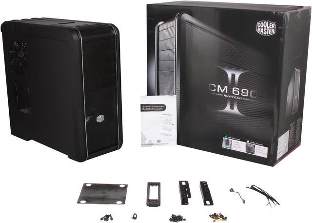 Alt view image 11 of 11 - Cooler Master CM 690 II Advanced - Mid Tower Computer Case with USB 3.0 and Water Cooling Support