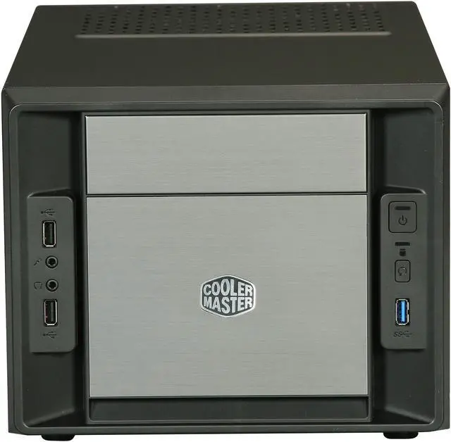 Alt view image 2 of 8 - Cooler Master Elite 120 Advanced - Mini-ITX Computer Case with USB 3.0 and Long Graphics Card Support - Black