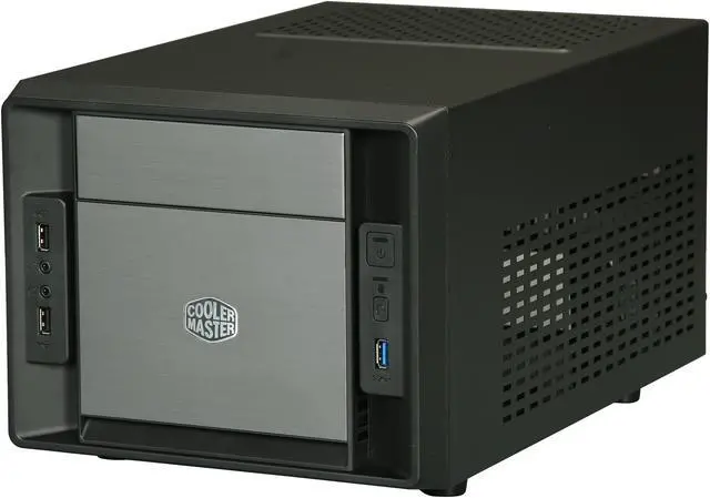 Alt view image 3 of 8 - Cooler Master Elite 120 Advanced - Mini-ITX Computer Case with USB 3.0 and Long Graphics Card Support - Black