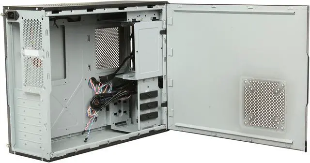 Alt view image 5 of 9 - Cooler Master Elite 361 - Mid Tower Computer Case with Rotatable Logo for Vertical or Horizontal Placement