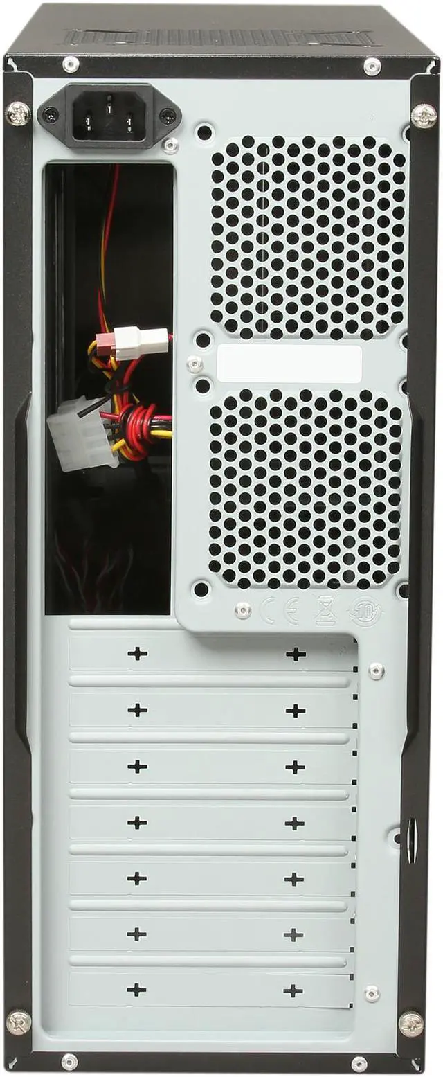 Alt view image 8 of 9 - Cooler Master Elite 361 - Mid Tower Computer Case with Rotatable Logo for Vertical or Horizontal Placement