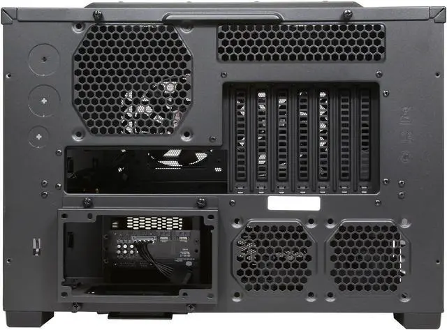 Alt view image 9 of 12 - Cooler Master HAF XB EVO - High Air Flow Test Bench and LAN Box Desktop Computer Case with ATX Motherboard Support