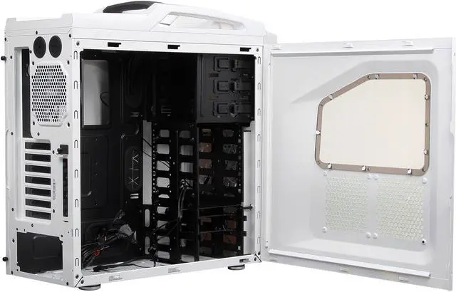 Alt view image 6 of 10 - CM Storm Scout 2 Advanced - Gaming Mid Tower Computer Case with Carrying Handle and Windowed Side Panel - White