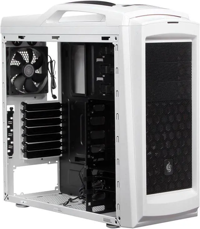 Alt view image 8 of 10 - CM Storm Scout 2 Advanced - Gaming Mid Tower Computer Case with Carrying Handle and Windowed Side Panel - White