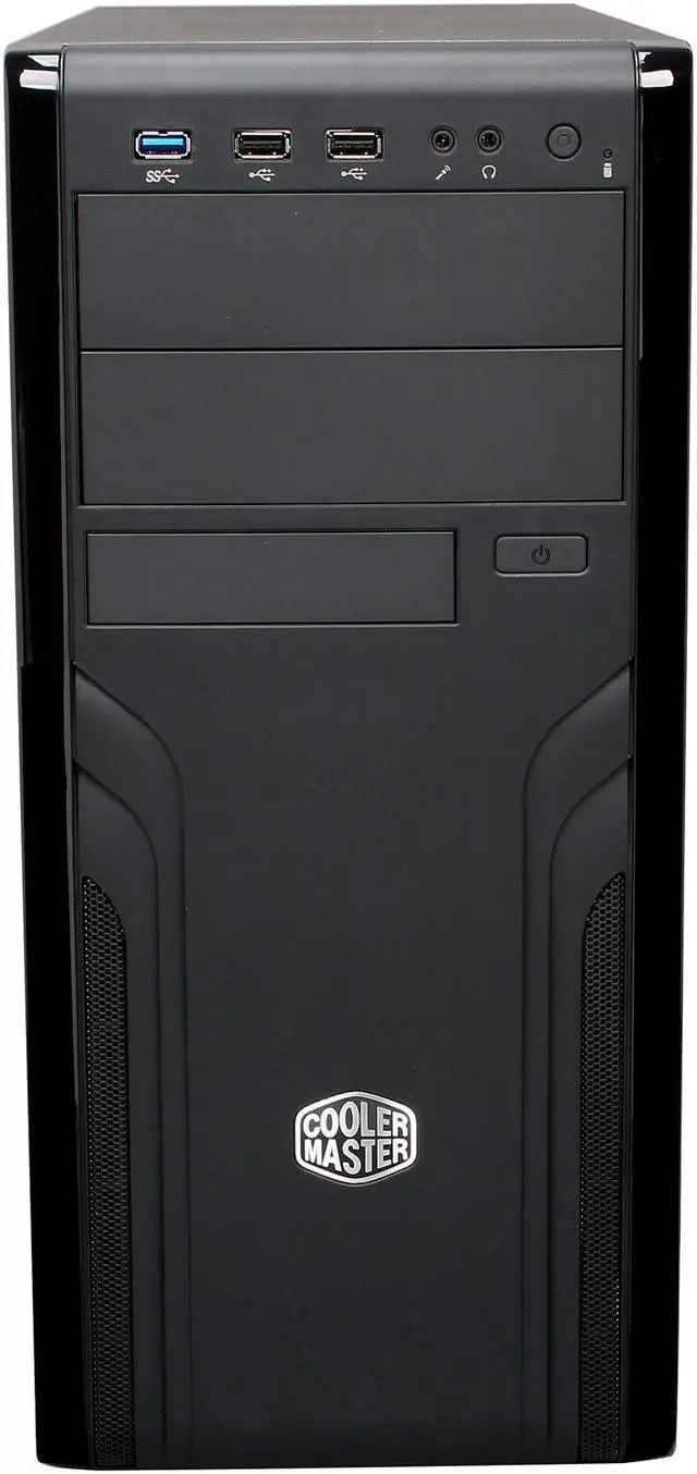 Alt view image 2 of 9 - Cooler Master Force 500 - Mid Tower Computer Case with USB 3.0