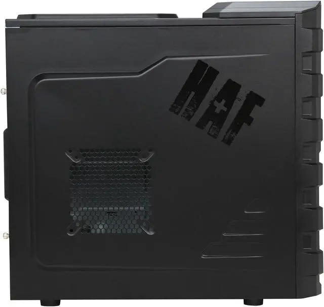 Alt view image 4 of 9 - Cooler Master HAF 912 Blue Edition - High Air Flow Mid Tower Computer Case