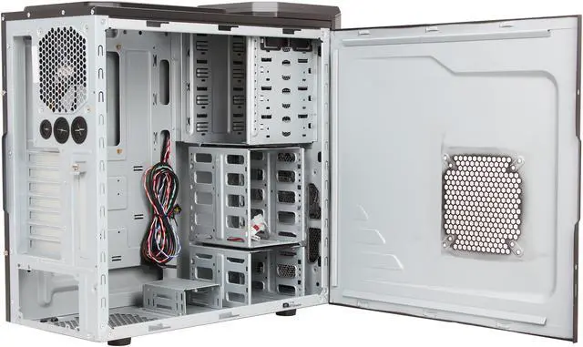 Alt view image 5 of 9 - Cooler Master HAF 912 Blue Edition - High Air Flow Mid Tower Computer Case