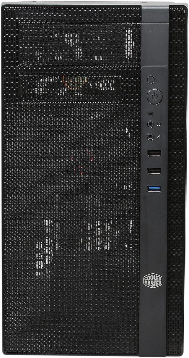 Alt view image 2 of 14 - Cooler Master N200 Micro-ATX Mini Tower with Front Mesh Ventilation, Minimal Design, 240mm Close-Loop AIO Support