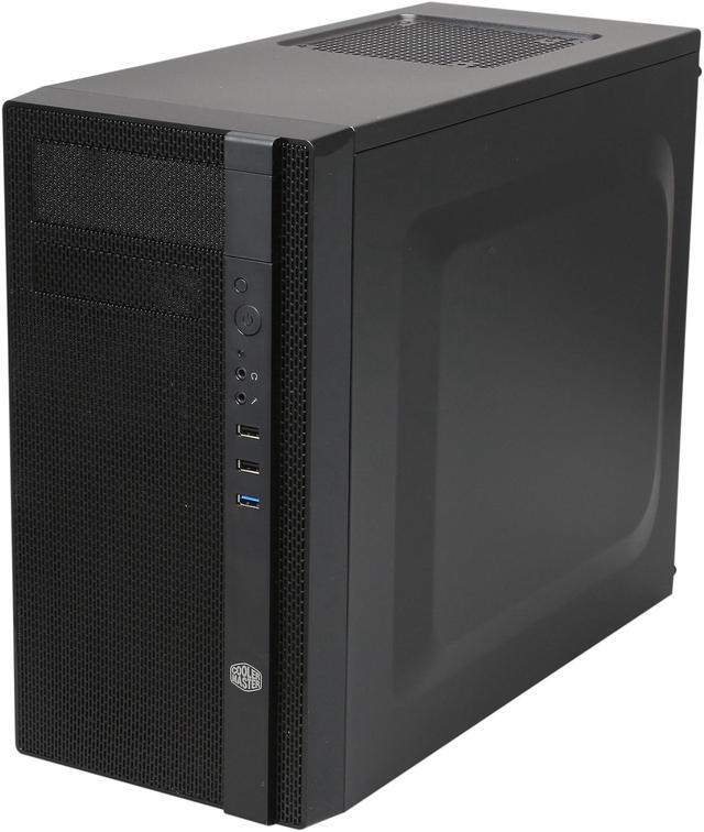 Alt view image 4 of 14 - Cooler Master N200 Micro-ATX Mini Tower with Front Mesh Ventilation, Minimal Design, 240mm Close-Loop AIO Support